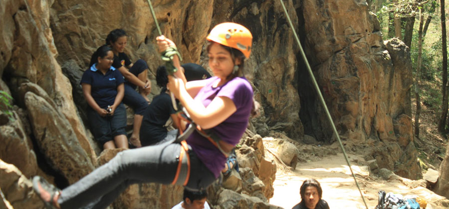 Nagarjuna Rock climbing day trip