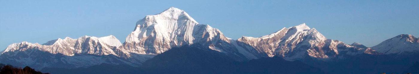 The Annapurna Range, the Dhaulagiri Range and the Kaligandaki River valley are the most accessible trekking destinations within the Annapurna Region. 