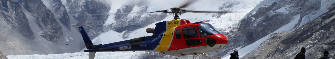 Heli tours are more suitable for those who are restricted by time to trek for weeks in hills and mountains.